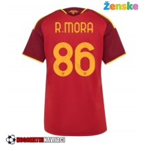 Ženske Nogometnih dresov AS Roma Rodrigo Mora #86 Domači 2026-27 Kratki rokavi